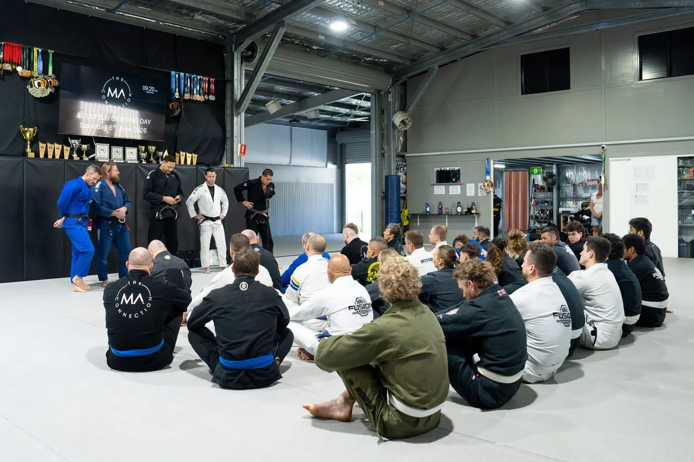 June 2026 grading day 02 at The M A Connection