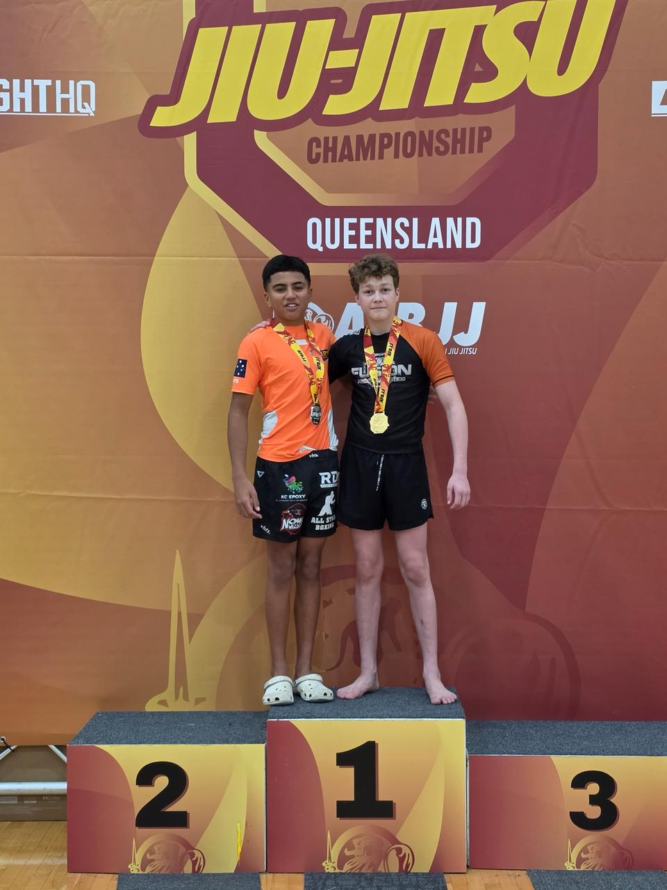 Podium ceremony - QJJJC 2026