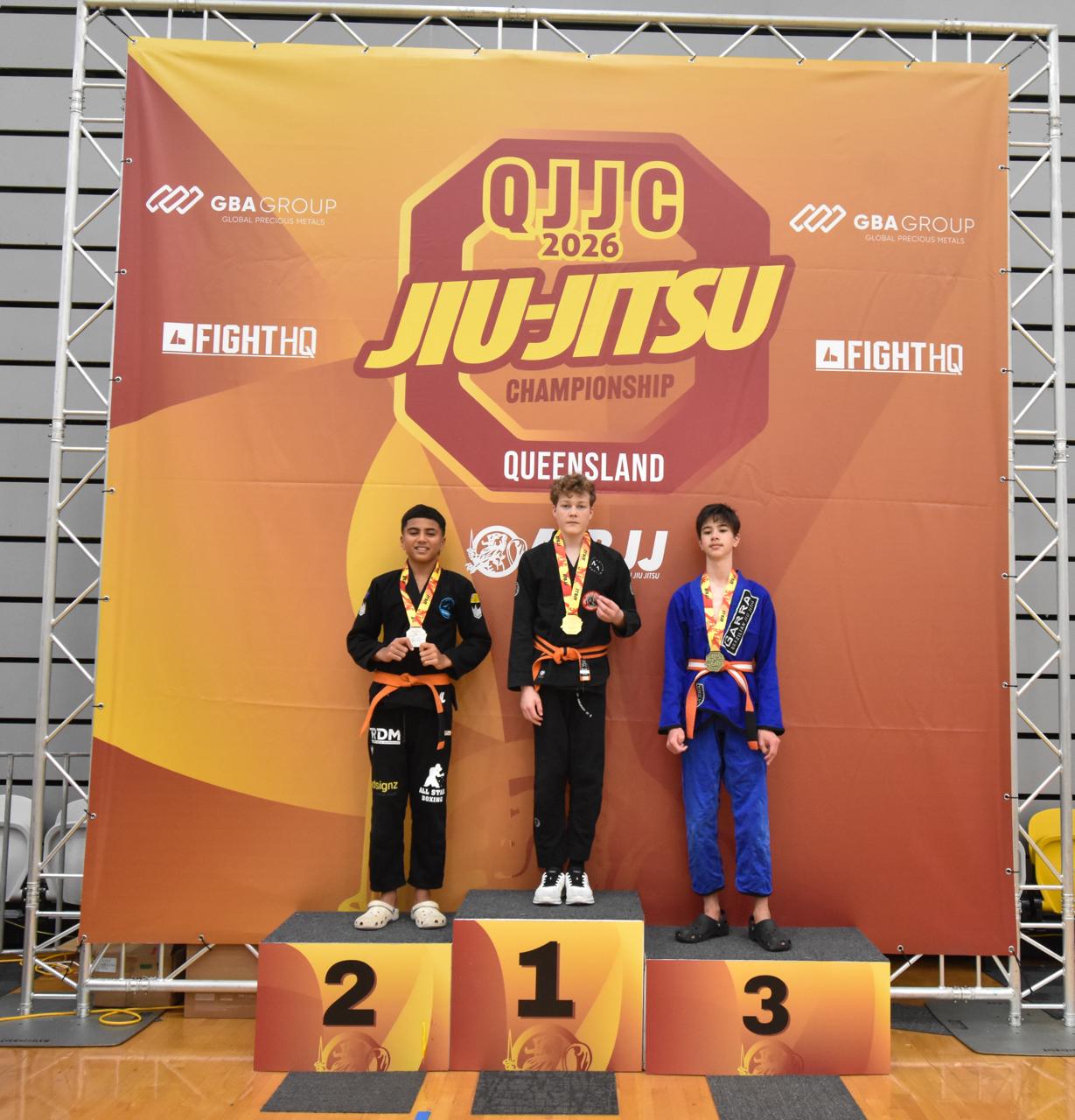 Podium ceremony - QJJJC 2026