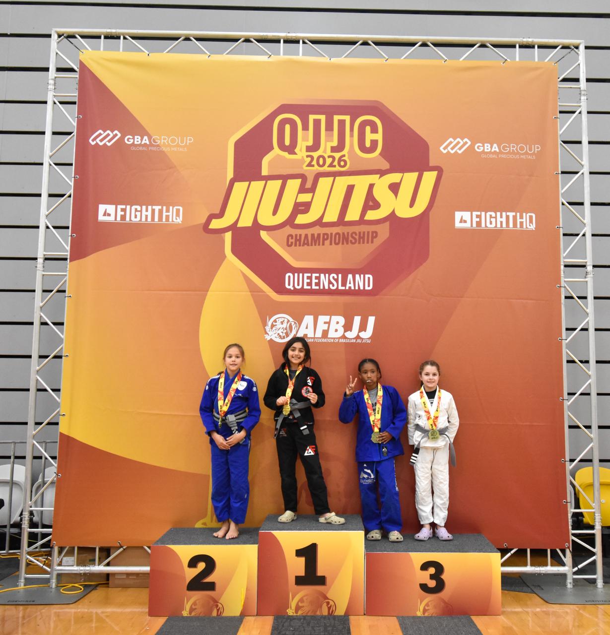 Podium ceremony - QJJJC 2026